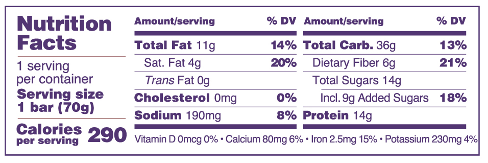 Berg Bar - Almond Butter & Jelly *CASE ONLY*