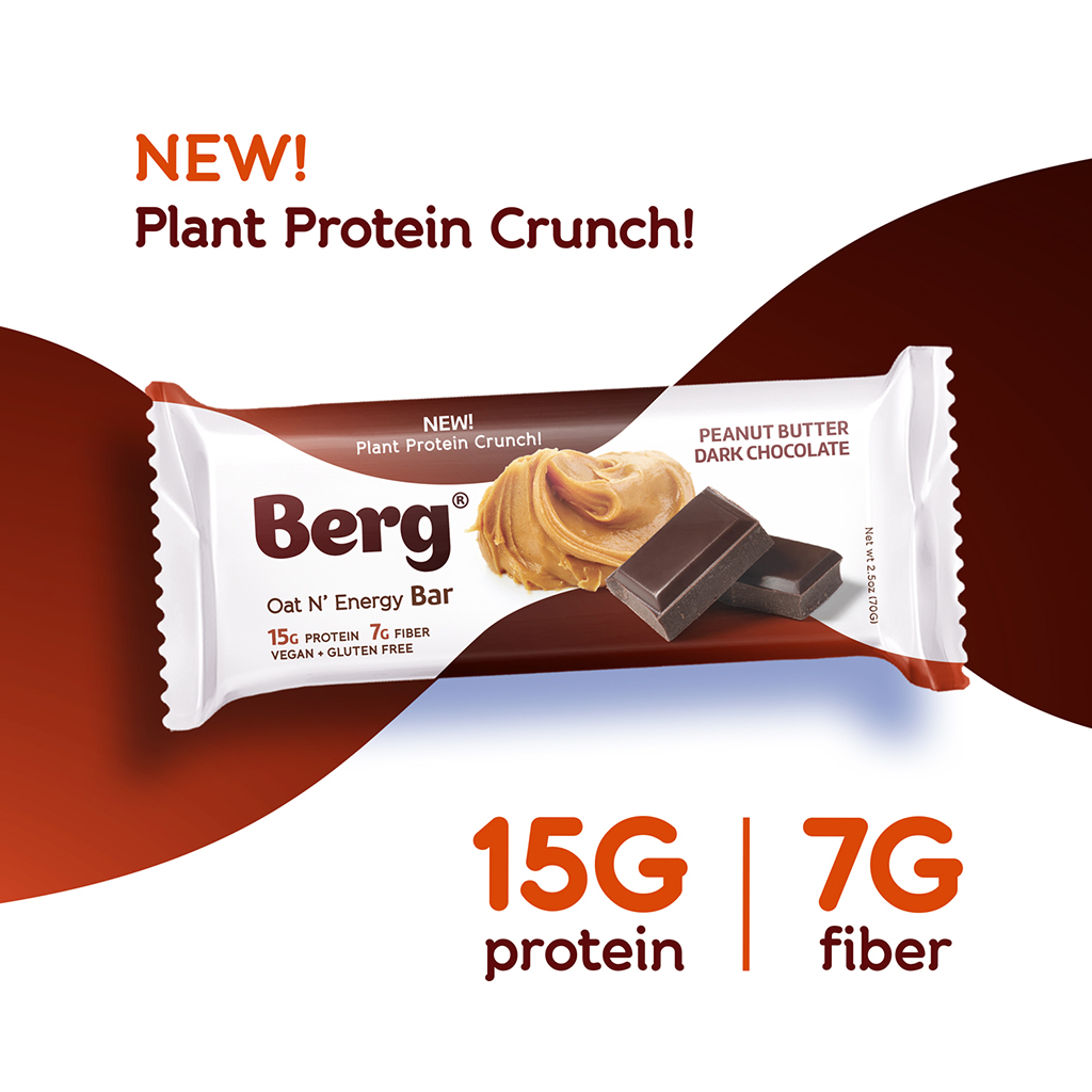 Berg Bar - Peanut Butter Dark Chocolate *CASE ONLY*