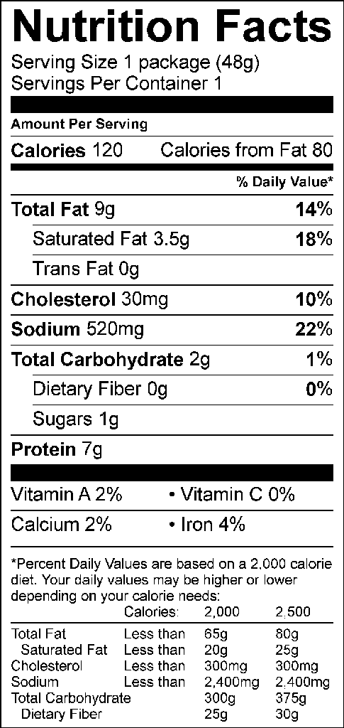 1.7oz Spicy Pickled Sausage