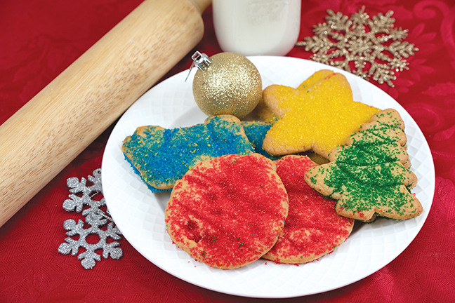 Christmas Sprinkle Cookies