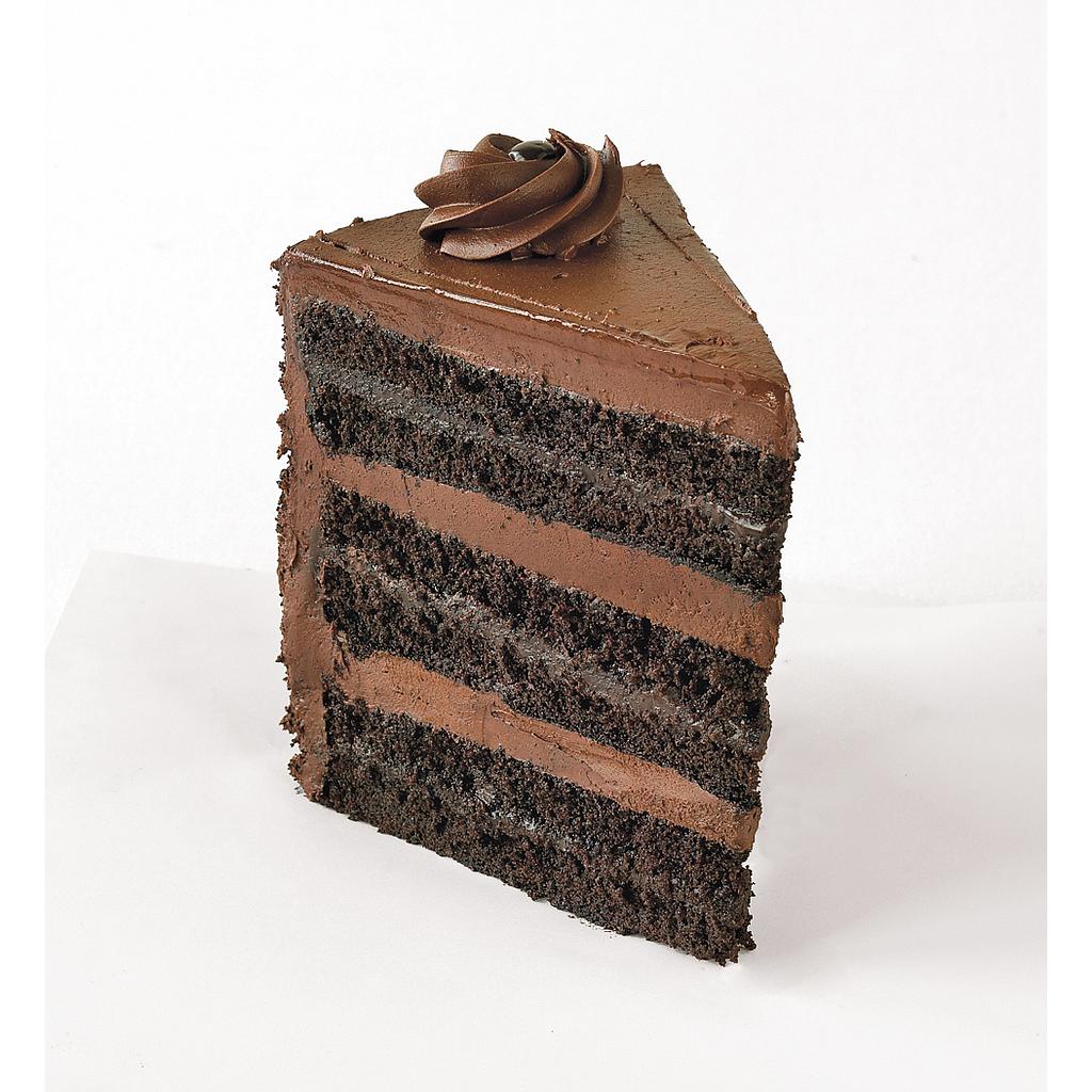 Tall Chocolate Fudge Cake