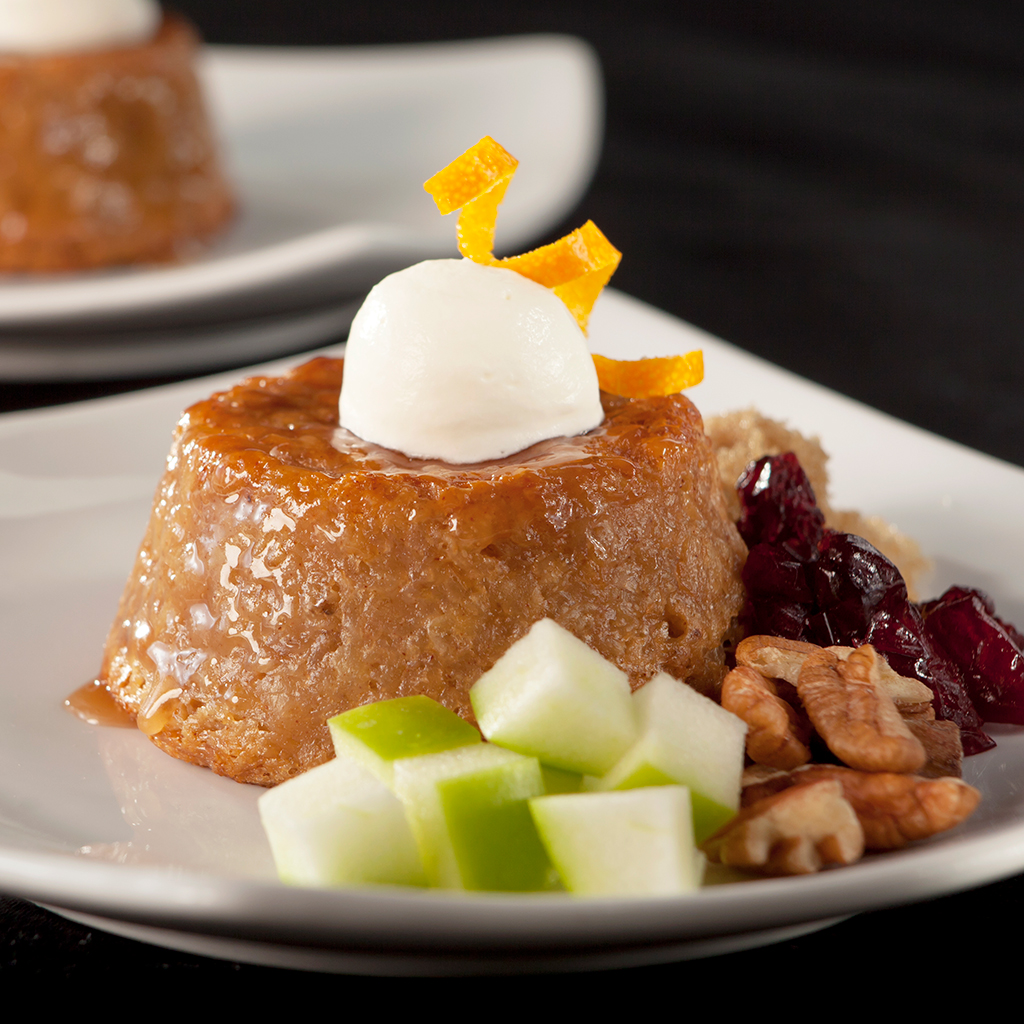 Apple Cinnamon Oatmeal Flan