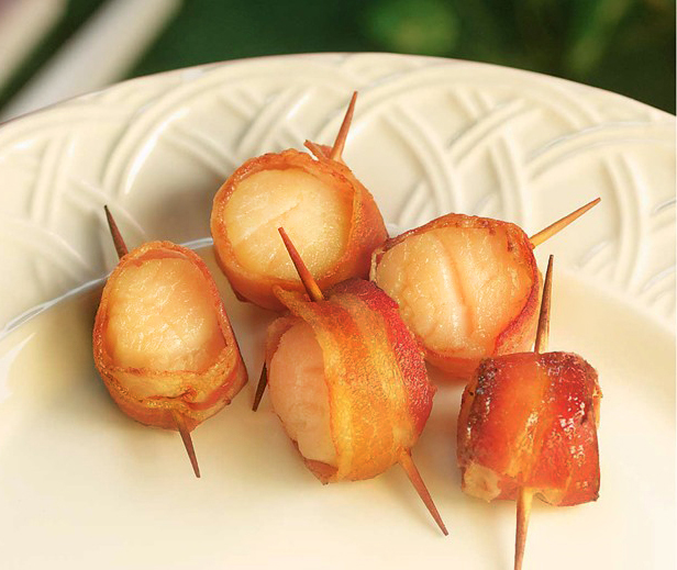 Bacon Wrapped Scallop (30/40 Ct)