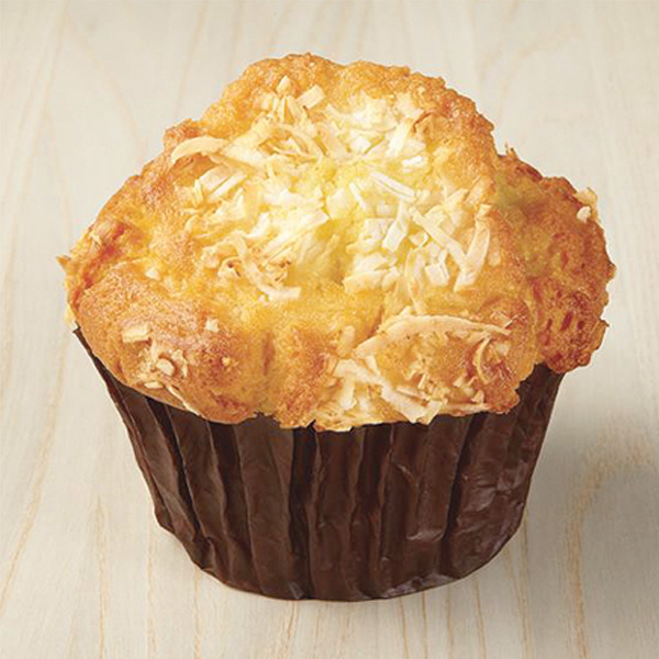 Muffin Pineapple Coconut Yogurt