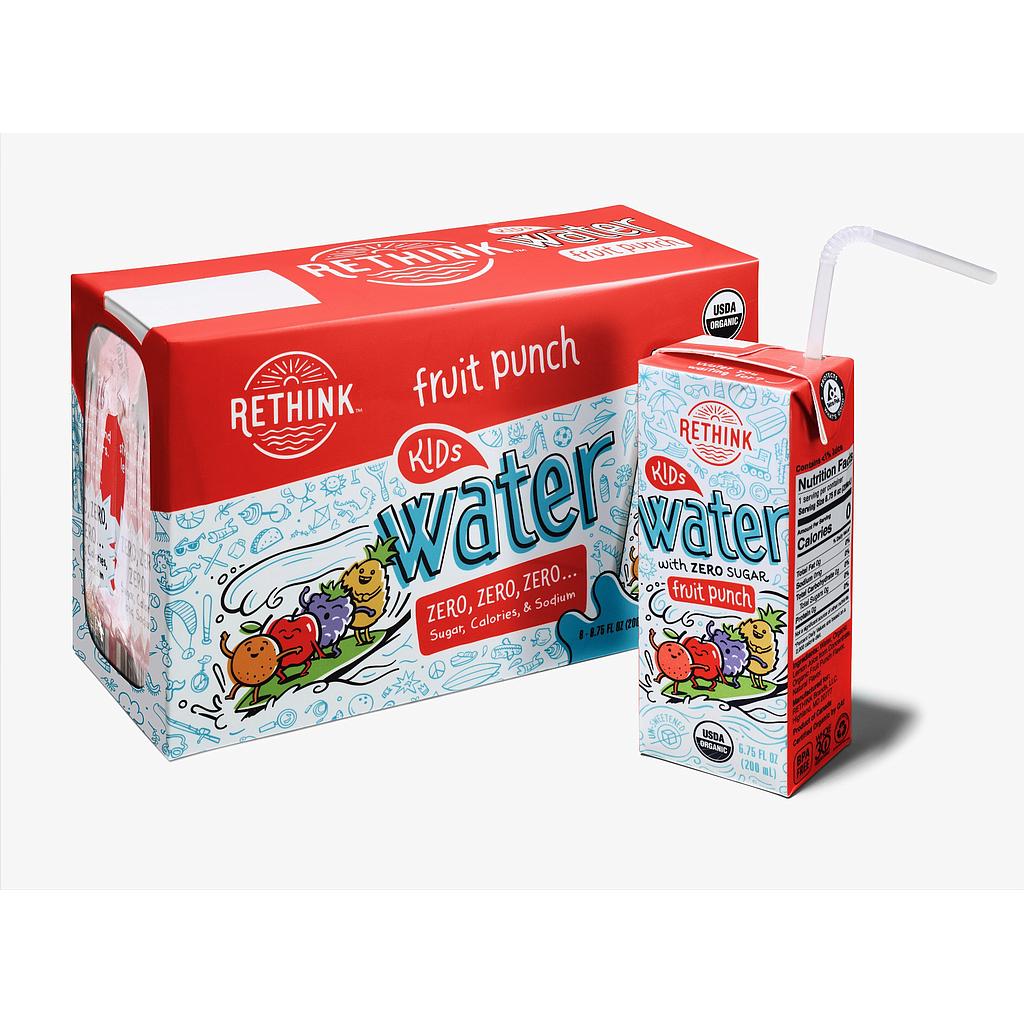 Rethink Kids Fruit Punch Water 200ml