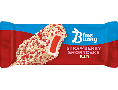 Blue Bunny Strawberry Shortcake Bars