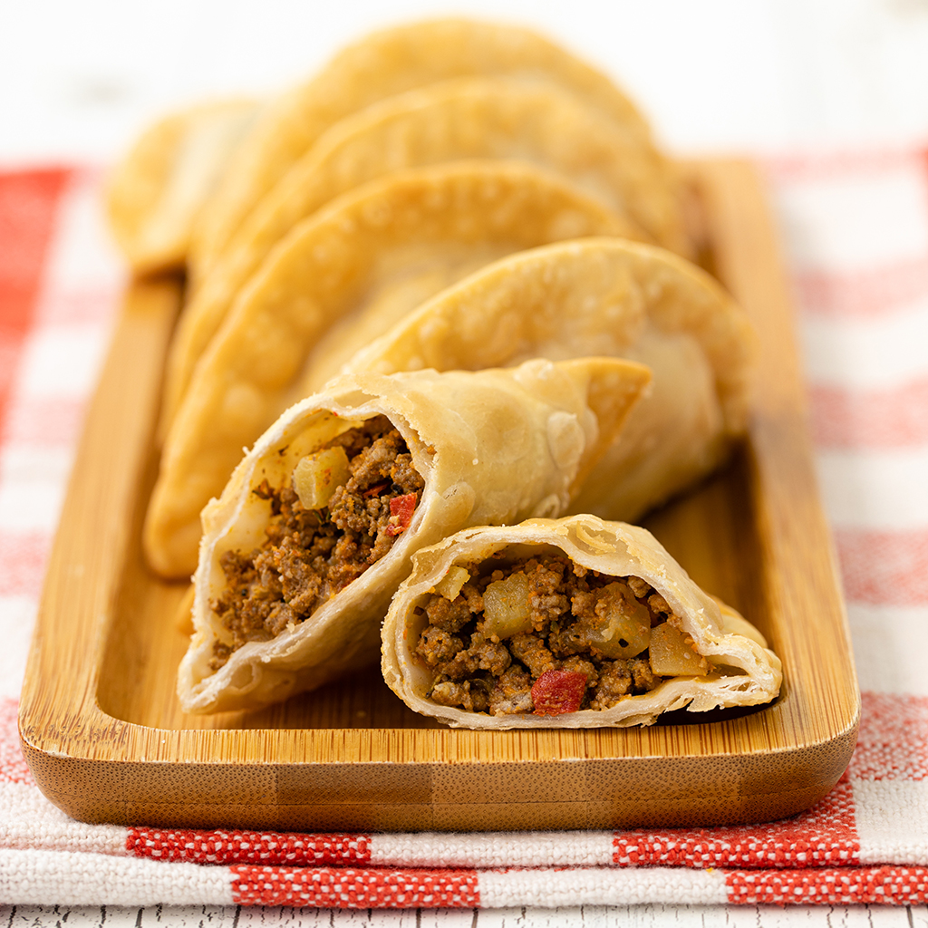 BEEF EMPANADAS RETAIL BAG 3oz-6 PACK