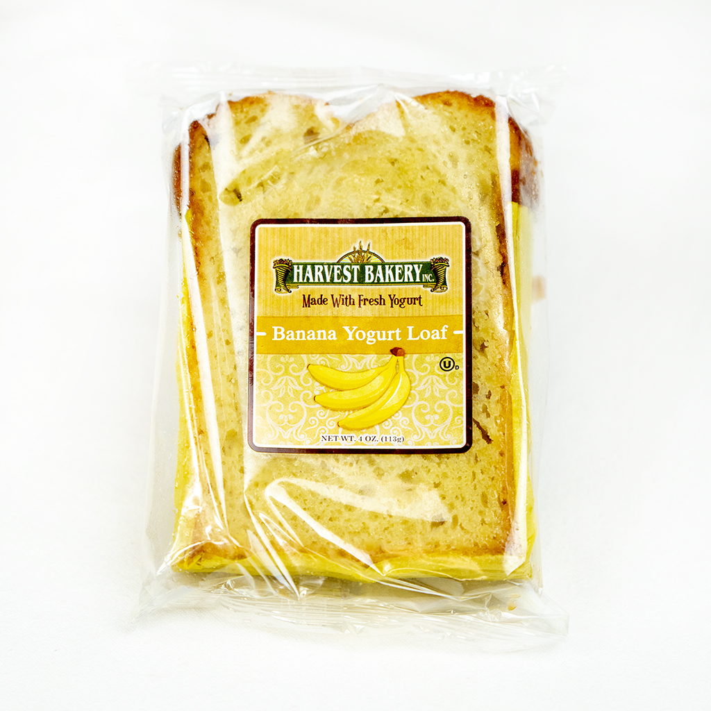 I/W Loaf Banana Yogurt 4oz. Slice