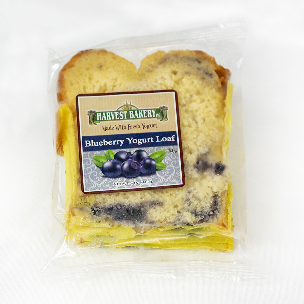 I/W Loaf Blueberry Yogurt 4oz Slice
