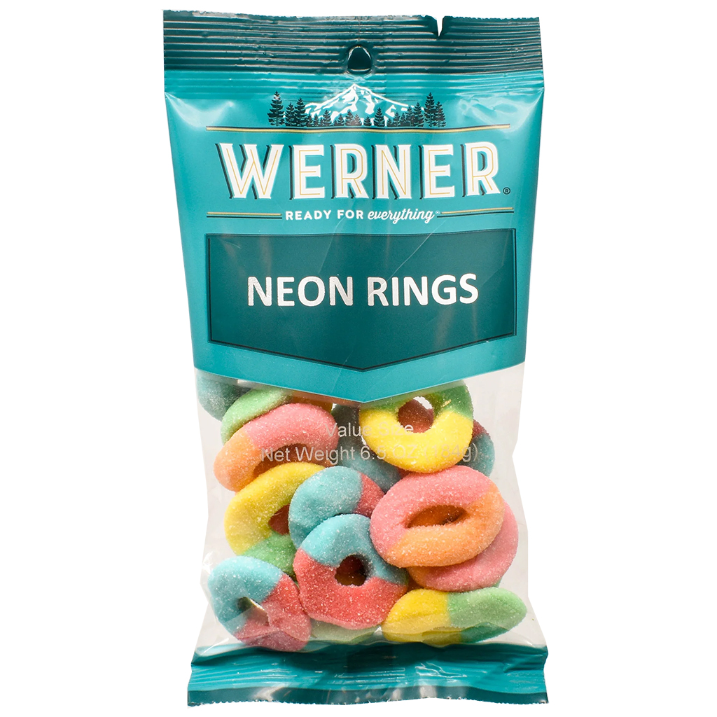 Value Size NEON RINGS 6/6.5oz