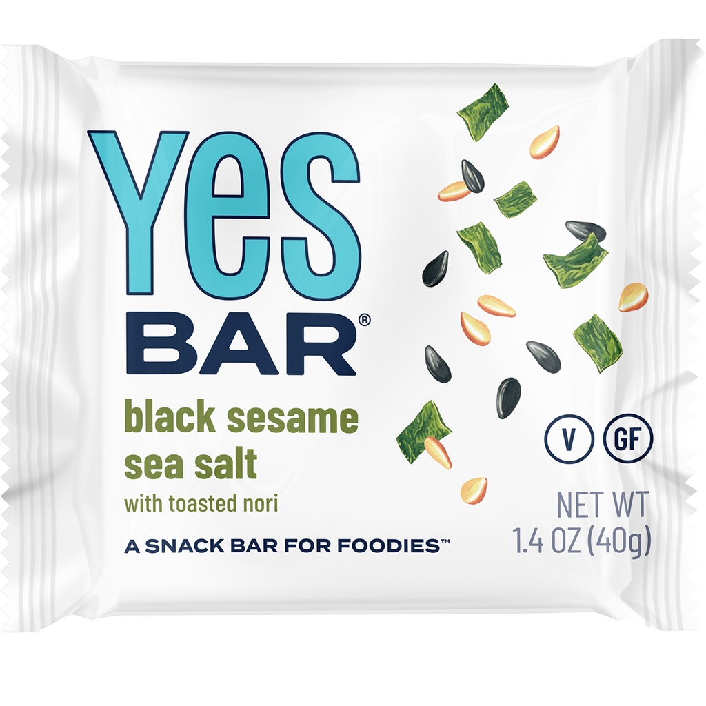Black Sesame Sea Salt Snack Bar