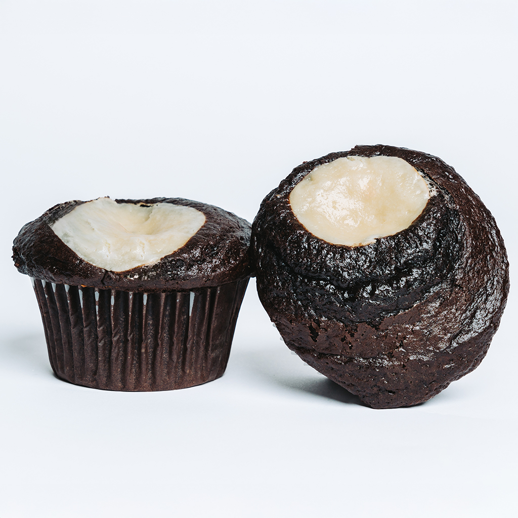 Large Black Bottoms Cupcakes