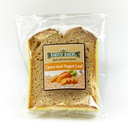 [HAR806] I/W Loaf Carrot Iced Yogurt 4oz. Slice