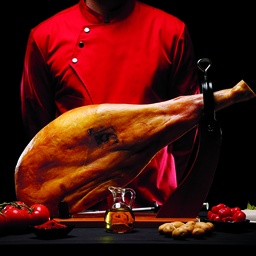 [CAM10037] Bone-In Jamón Serrano Leg, Stand & Knife Kit