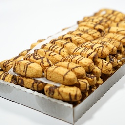 [CON712] Sugar Free Finger Vanilla Striped 5# Tray