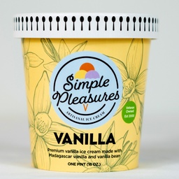[SIMP3606] Simple Pleasures Vanilla Ice Cream