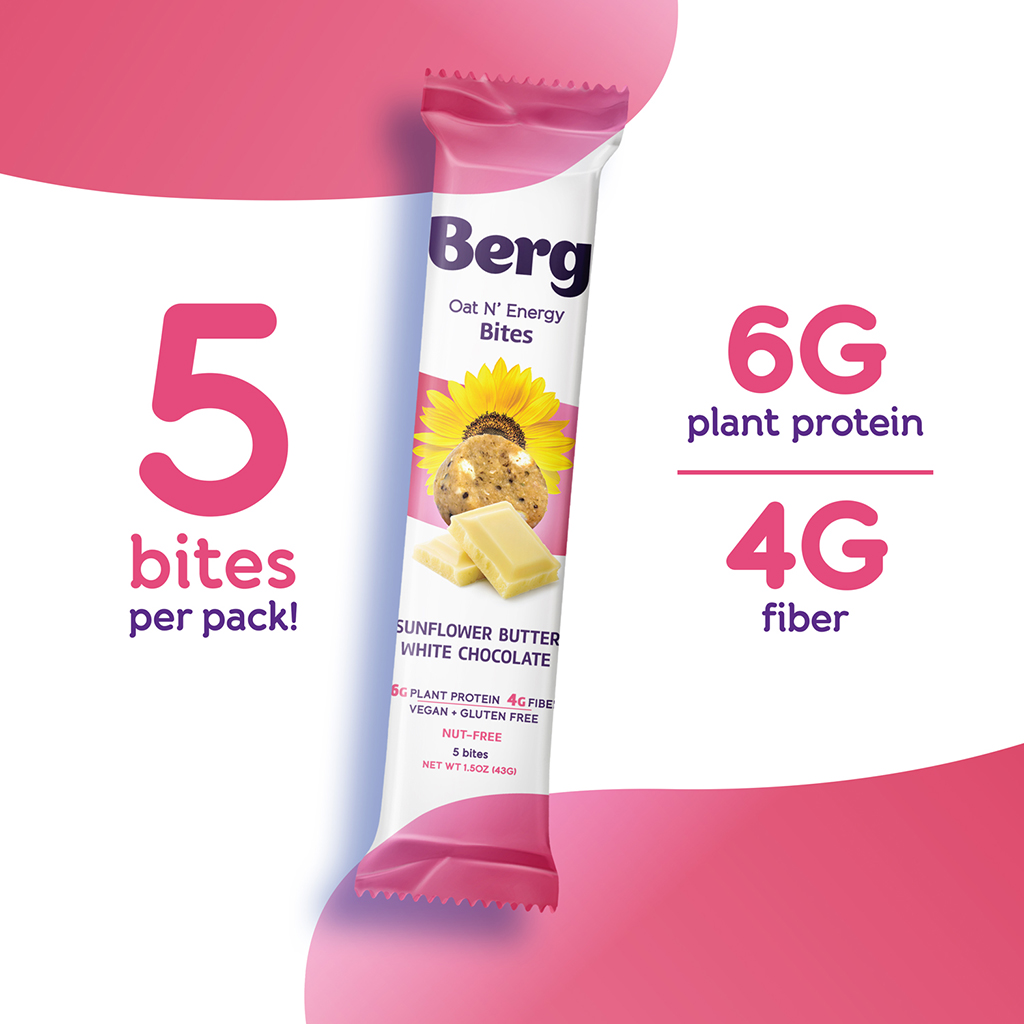 Berg Bites - Sunflower Butter White Chocolate *CASE ONLY*