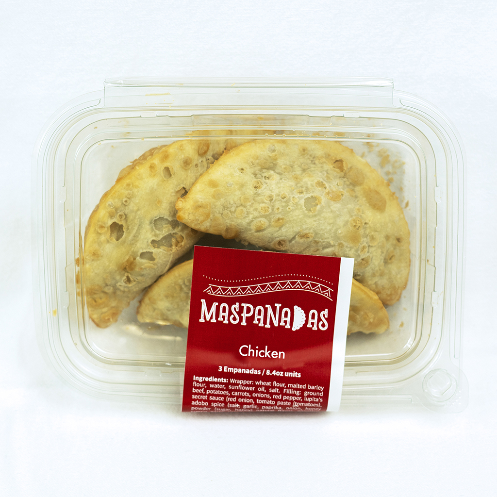 CHICKEN EMPANADAS TRIOS 3oz. - 12/3 PACK