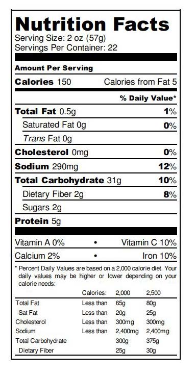 Whole Wheat Load Sliced 5/8