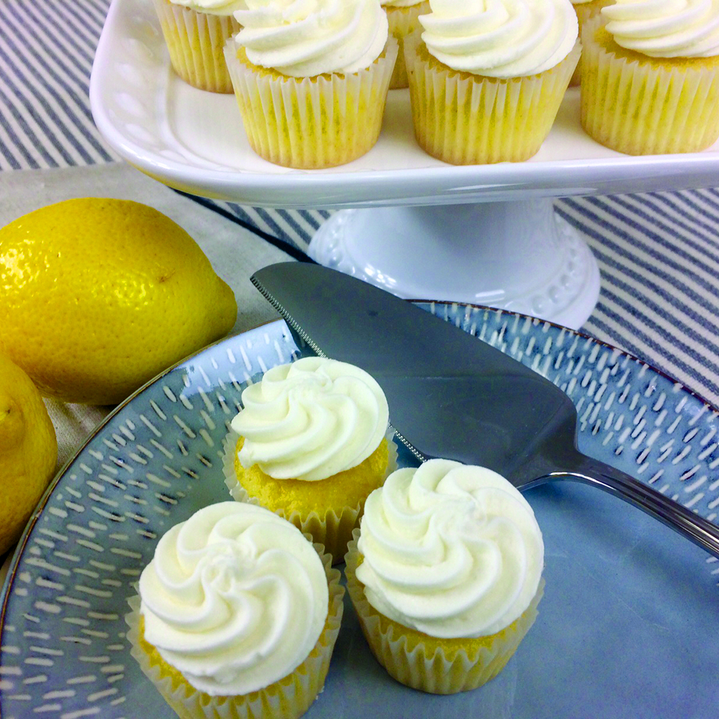 Mini Lemon Cupcakes