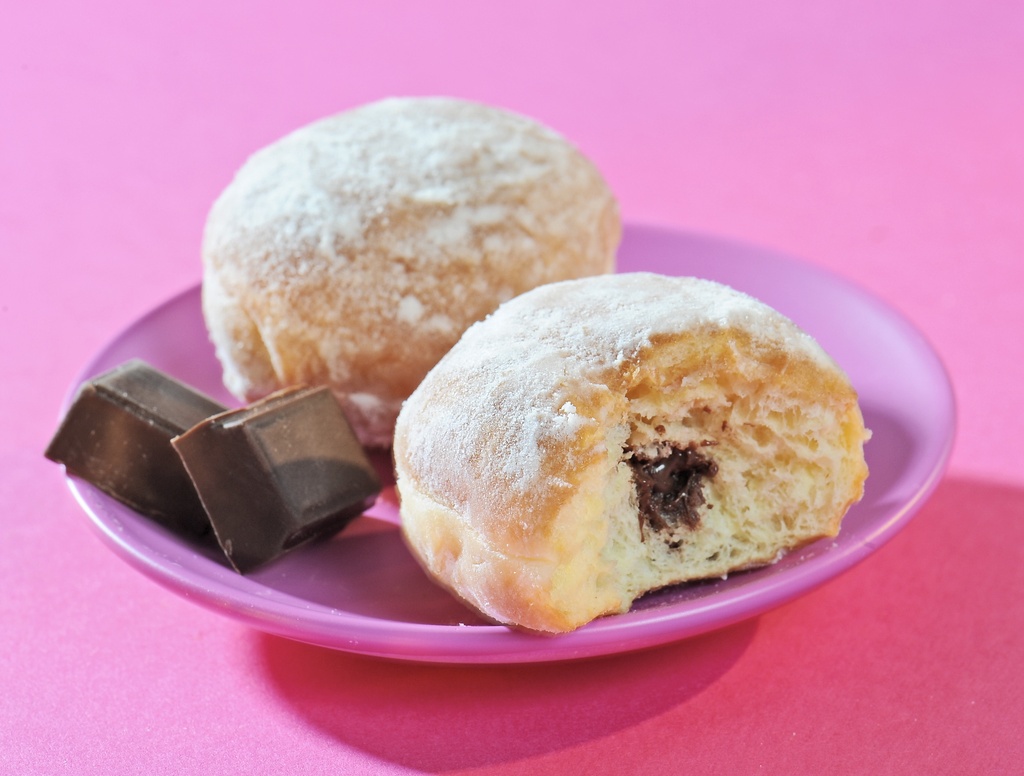 Mini Chocolate Hazelnut Beignets