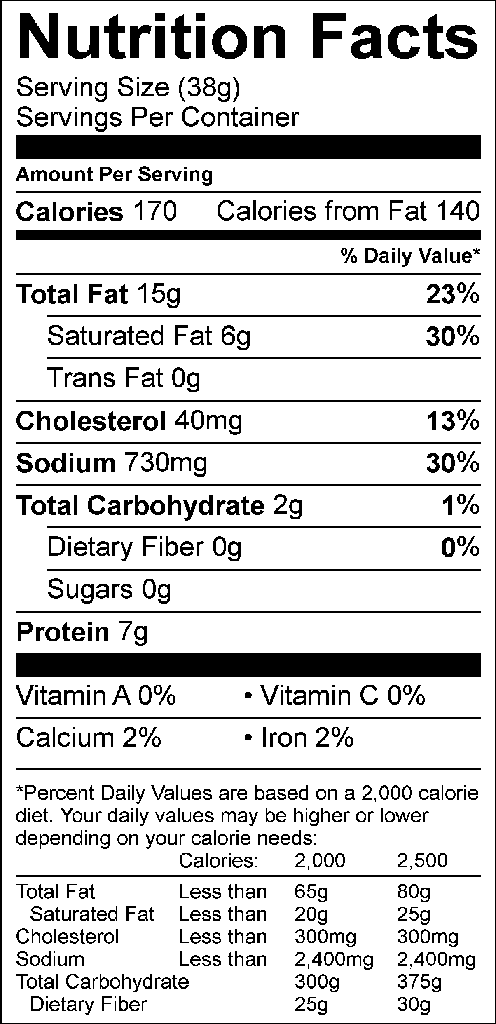 1.35oz IW Sausage Stick