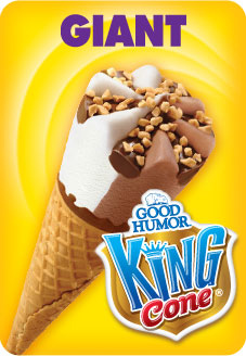 GH Giant King Cone - Vanilla &Choco
