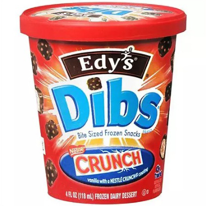 Edy's DIBS Vanilla w/Crunch