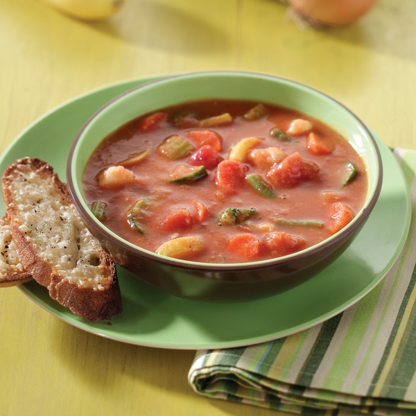Tomato w/Garden Vegetables Soup