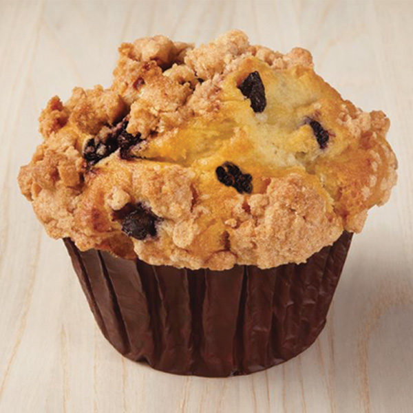 Blueberry Crumb Yogurt Muffin