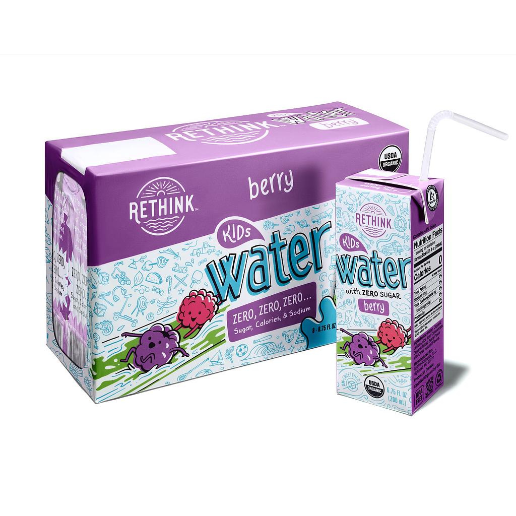 Rethink Kids Berry Water 200ml