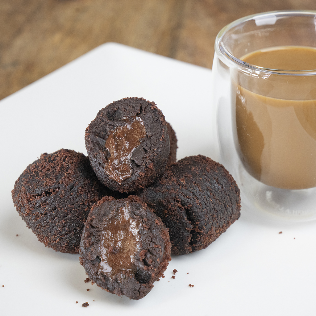 Double Chocolate Cake Bites