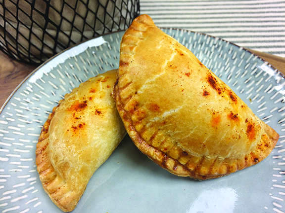 Turkey Hash & Egg Hand Pies