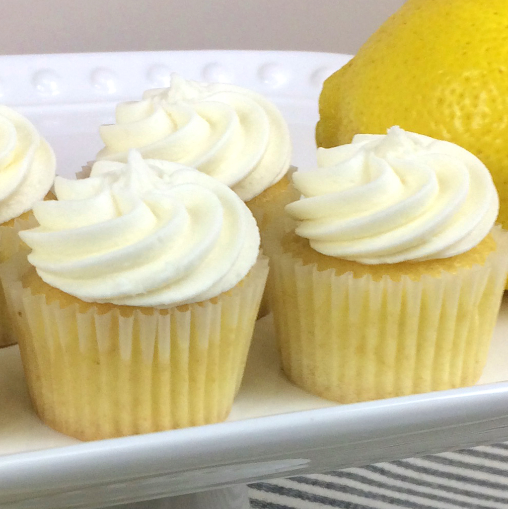 Mini Lemon Cupcakes