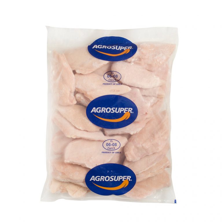 5oz. Boneless Skinless Chicken Breast Raw 1/10# bag frozen