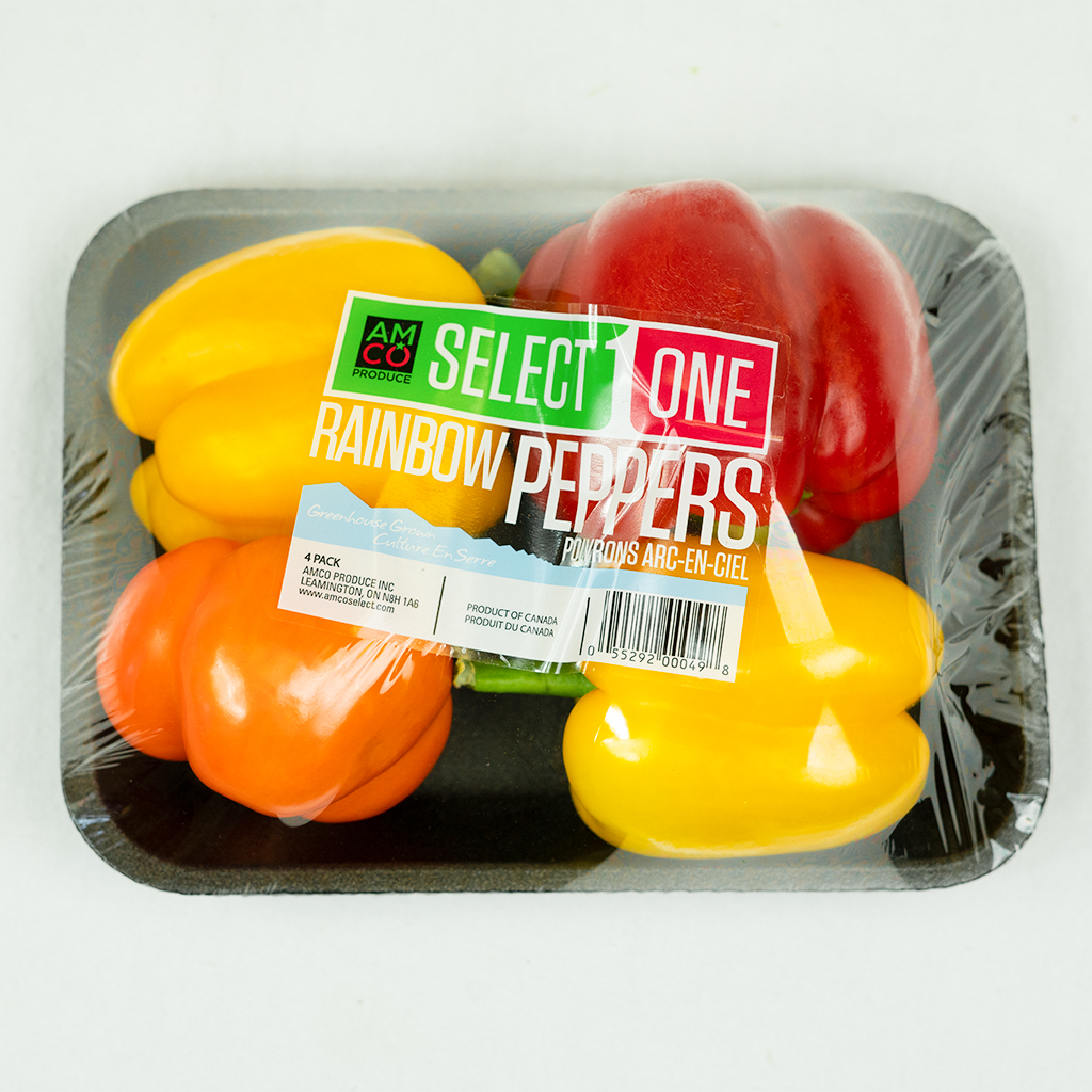 Rainbow Peppers - 4ct