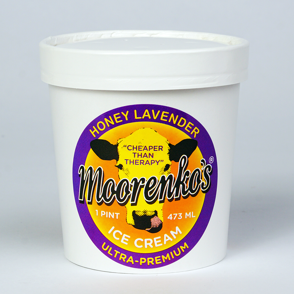 Honey Lavender Ice Cream
