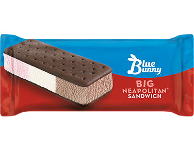 Blue Bunny Big Neapolitan Sandwich