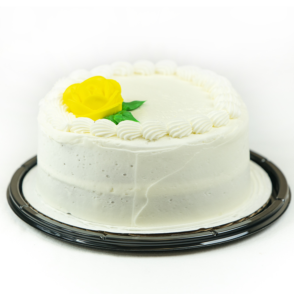 Yellow Celebration Cake 7" Dbl. Layer