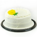 Yellow Celebration Cake 7" Dbl. Layer