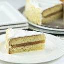 NSA Banquet Vanilla Apple Cake - 18 Cut
