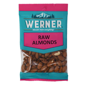 Value Size RAW ALMONDS 6/2.25oz