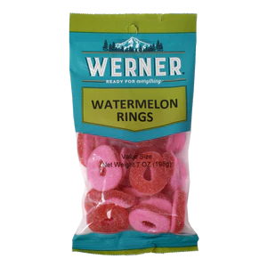 Value Size WATERMELON RINGS 6/6.5oz
