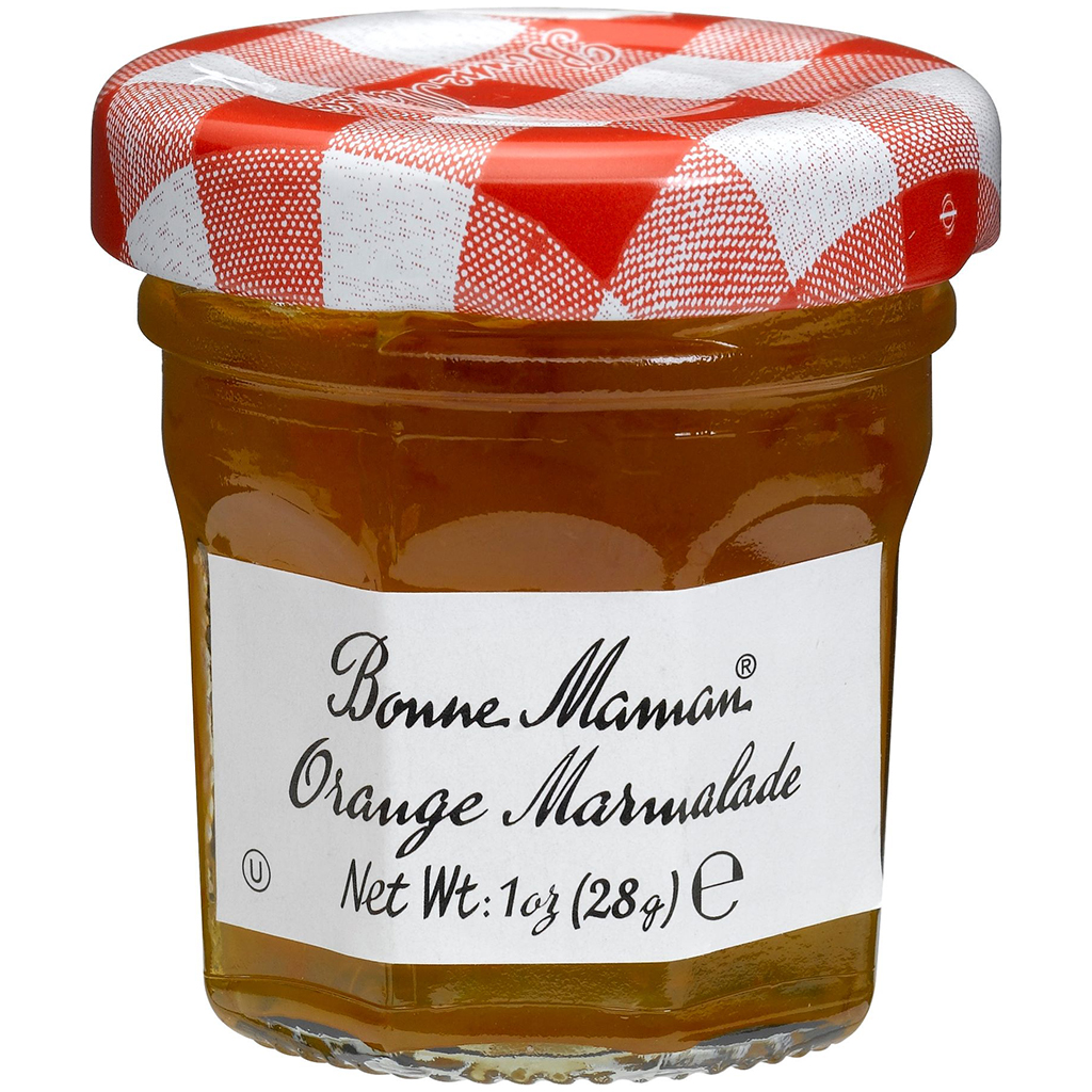 BM Mini Orange Marmalade Preserves Jars