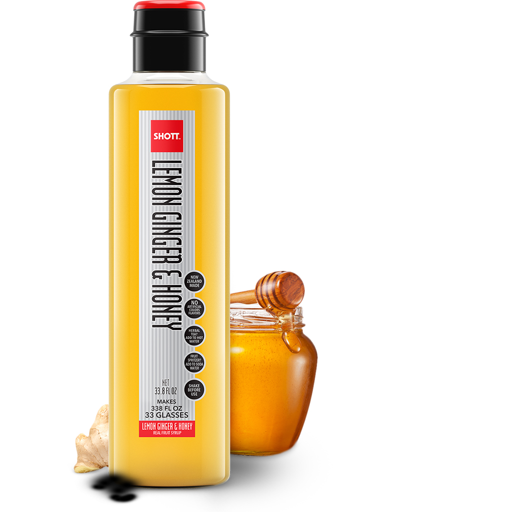 Lemon Ginger & Honey syrup 1Ltr