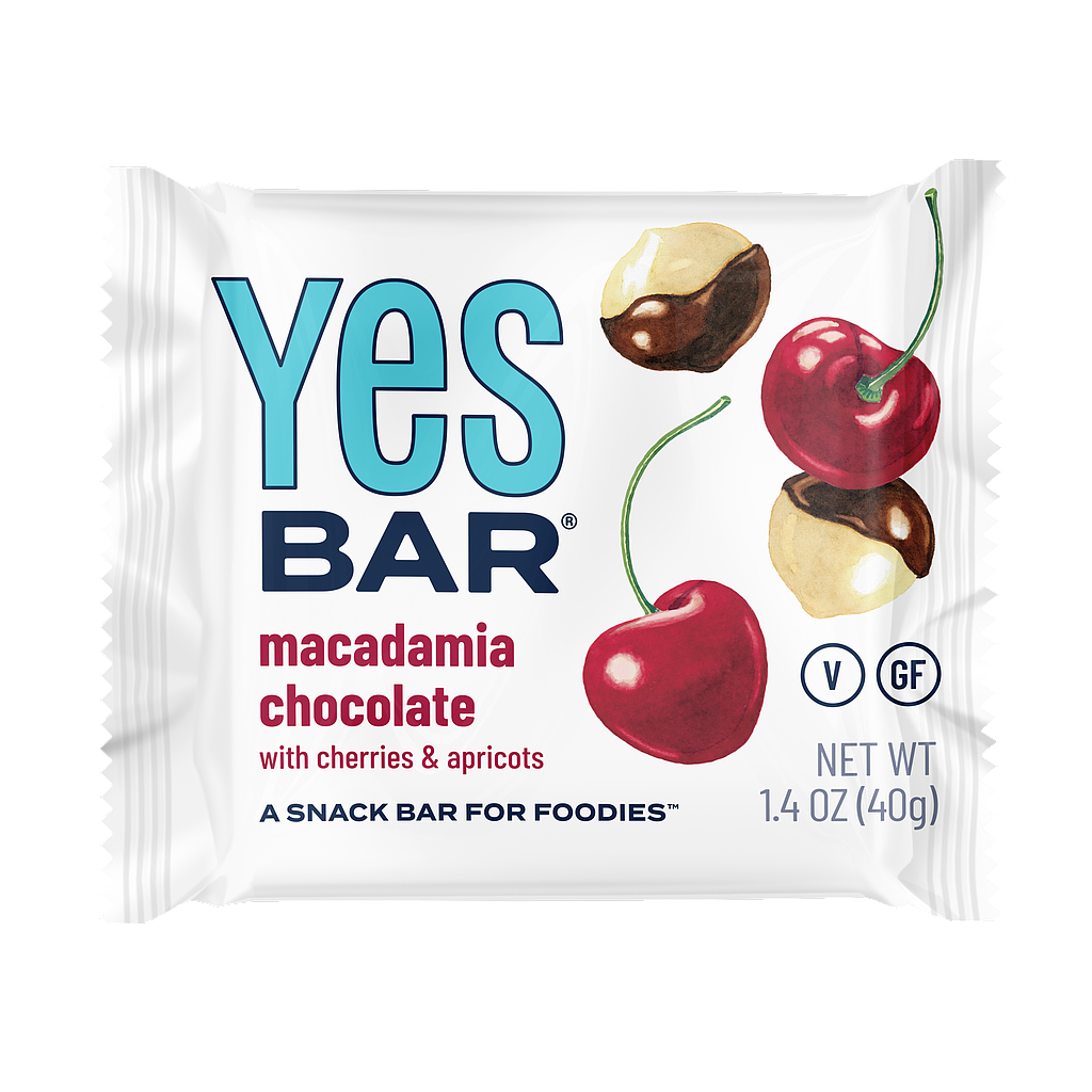 Macadamia Cherry Chocolate Snack Bar
