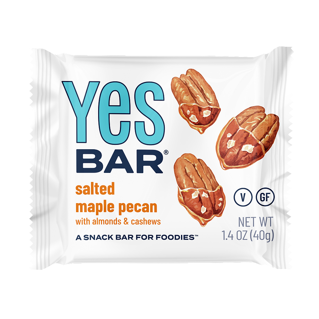 Salted Maple Pecan Snack Bar