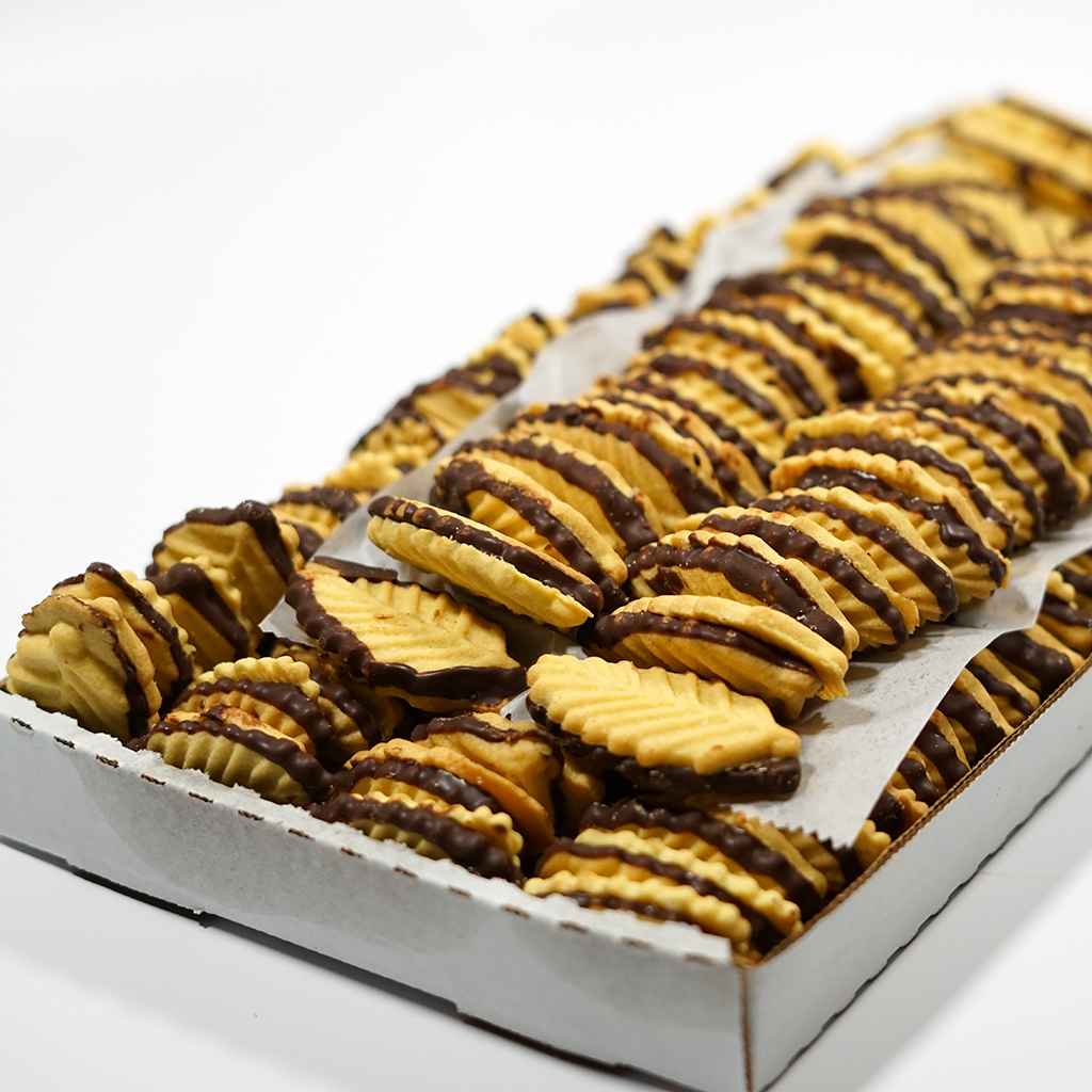 Vanilla Leaf Cookies 5# Tray