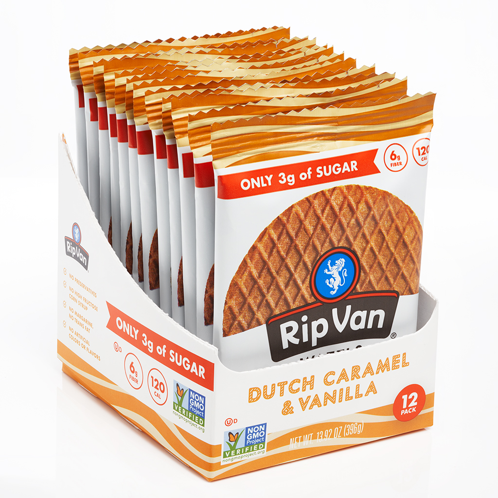 I/W Wafel Dutch Caramel & Vanilla