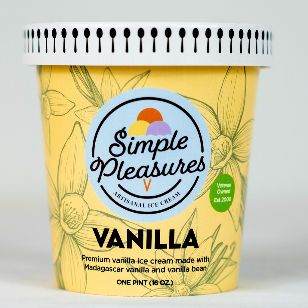 Simple Pleasures Vanilla Ice Cream